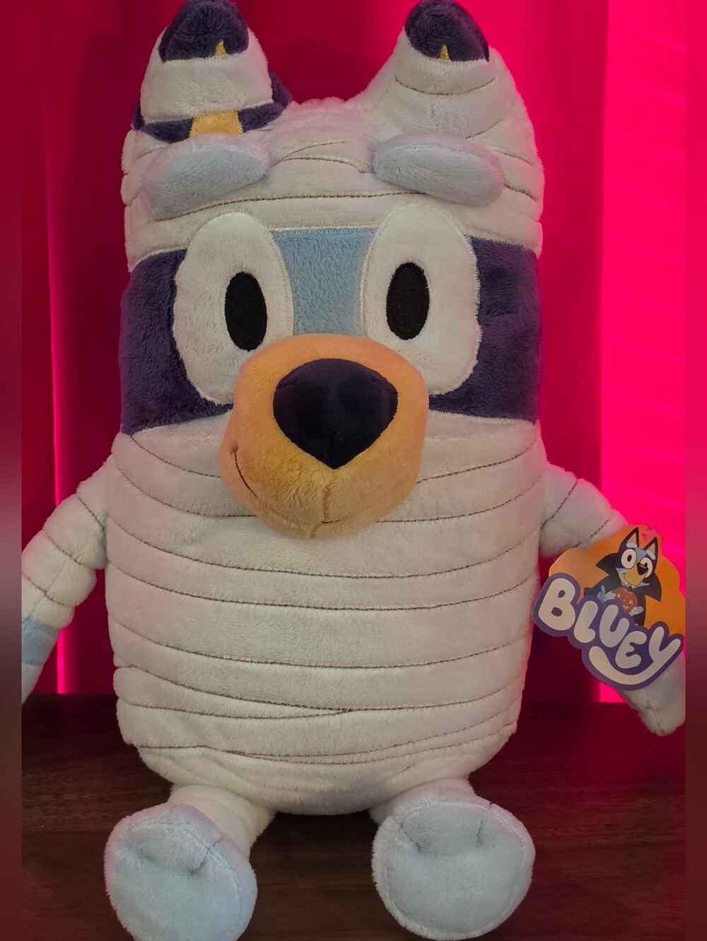 Bluey Mummy Plush Stuffed Bluey 12 Inch NWT